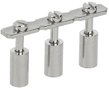 Перемычка винтовая IEK для клемм КВИ-2,5мм2 3PIN картинка 